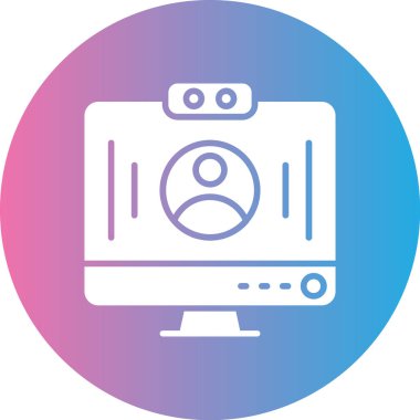 kamera simgesi vektör illüstrasyonu