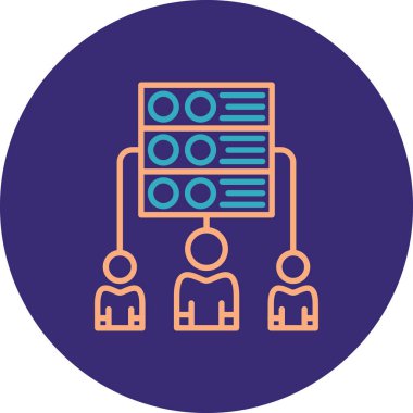 İnsanların vektör illüstrasyonu