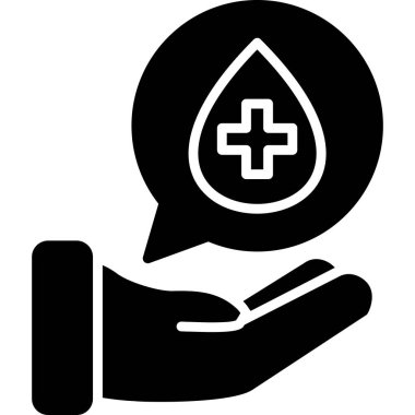 tıp ve sağlık ikonu vektör illüstrasyonu