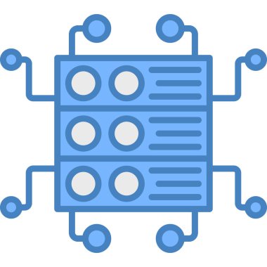 Devre kartı. Basit resimleme