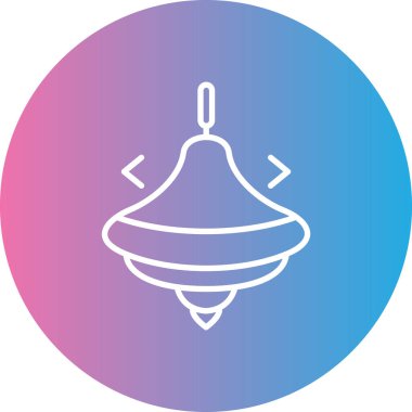 Modern simgenin vektör illüstrasyonu