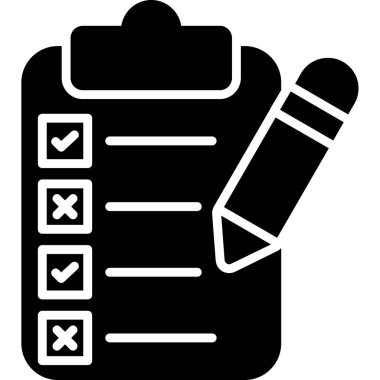 liste simgesi, düz tasarım