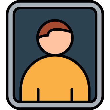 avatar erkek kullanıcı simgesi - özet biçimi