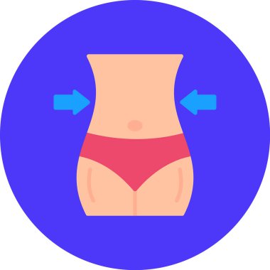 Vücut. Web simgesi basit illüstrasyon