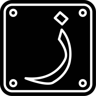 ok simgesi, vektör illüstrasyonu