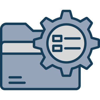 Dosya. Web simgesi basit tasarım