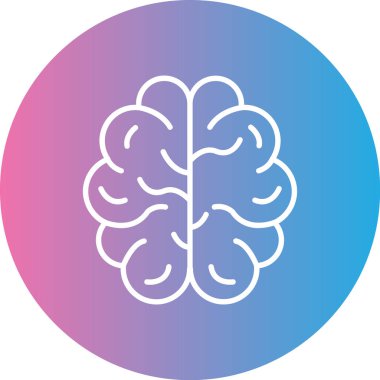 beyin vektör çizim