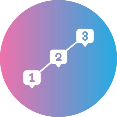 seo modern simgesinin vektör illüstrasyonu