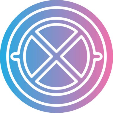 Modern simgenin vektör illüstrasyonu