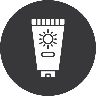 kozmetik tüp krem simgesi