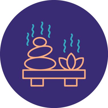 spa web simgesi basit illüstrasyon