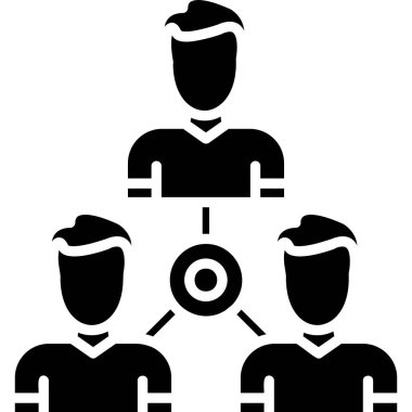 iş takımı vektör simgesi