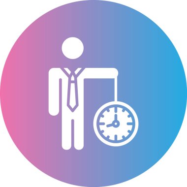 iş yönetimi, vektör basit illüstrasyon