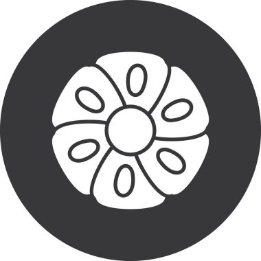 Modern simgenin vektör illüstrasyonu