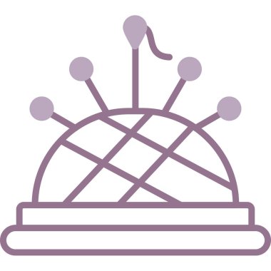 Çizgi film tarzında izole edilmiş tek bir noel simgesinin vektör çizimi.