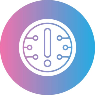 Araba simgesinin vektör illüstrasyonu