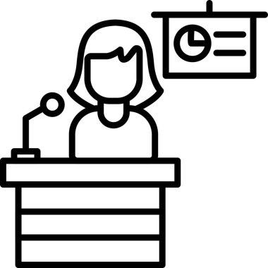 Eğitimde eğitim öğrenme öğretmeni simgesi - okul - öğrenme kategorisi