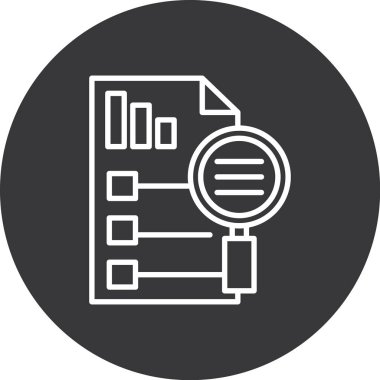 seo modern simgesinin vektör illüstrasyonu