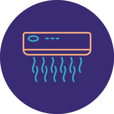 Kondüsyoncu. Web simgesi basit illüstrasyon