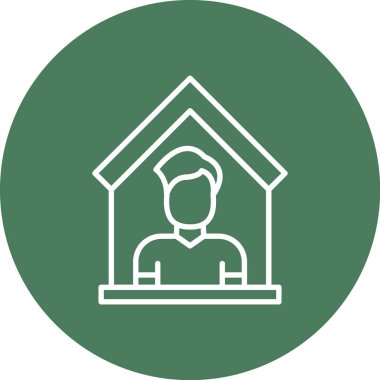 öğrenci simgesi vektör illüstrasyonu