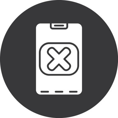 - Telefon. Web simgesi basit illüstrasyon