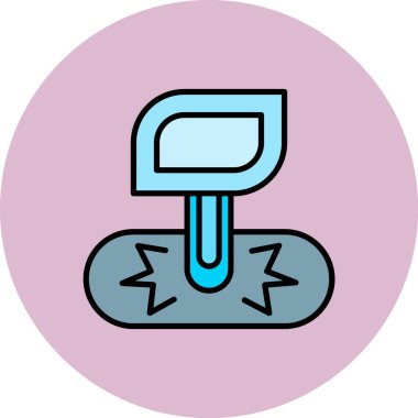 seo modern simgesinin vektör illüstrasyonu