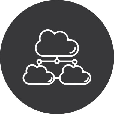 Bulut hesaplama. Web simgesi