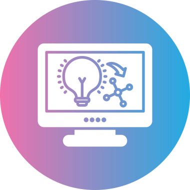 seo modern simgesinin vektör illüstrasyonu