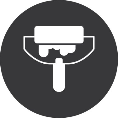 Modern b 'nin vektör illüstrasyonu eksik simgesi