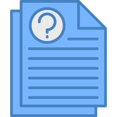 belge dosya simgesi doldurulmuş özet biçimi