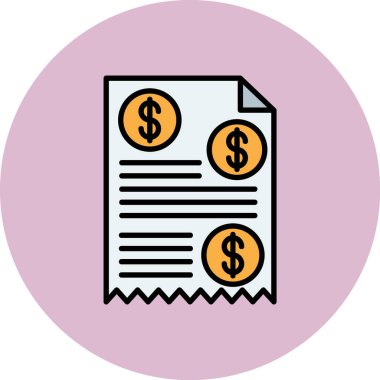 para simgesi vektör illüstrasyonu