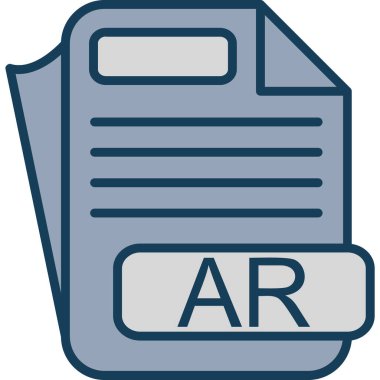 belge dosya simgesi, vektör illüstrasyonu