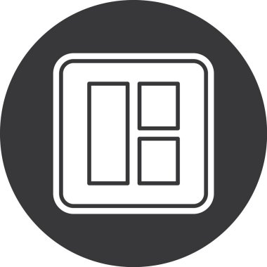 Modern b 'nin vektör illüstrasyonu eksik simgesi