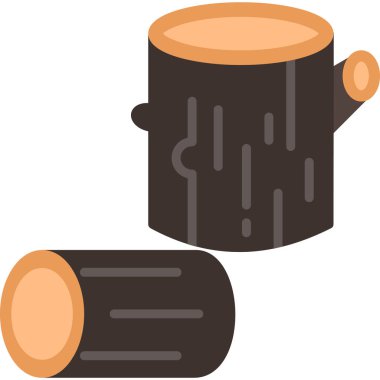 Ahşap günlük simgesi, çizgi film biçimi