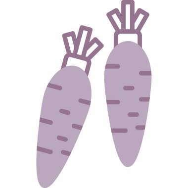 Patates. Web simgesi basit illüstrasyon