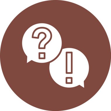 soru işareti simgesi, vektör illüstrasyonu