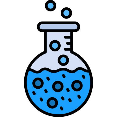 Kimyasal şişe. Basit tasarım