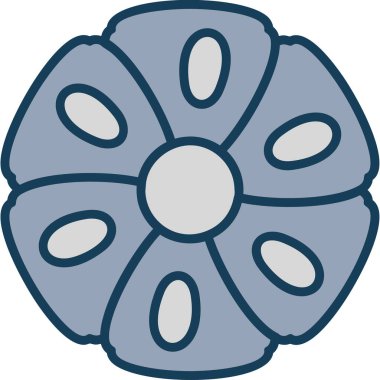 Meyve. Web simgesi basit illüstrasyon