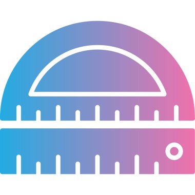 Bir şapkanın mavi ve beyaz ikonunun vektör çizimi