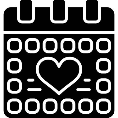 kalp takvimi tarih simgesi