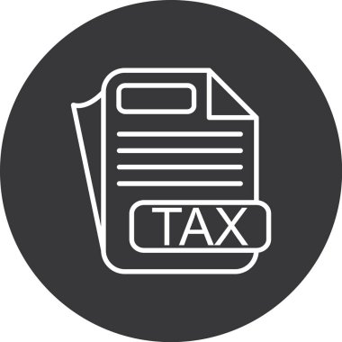 Vektör vergisi illüstrasyonu