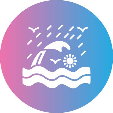 Hava simgesinin vektör illüstrasyonu