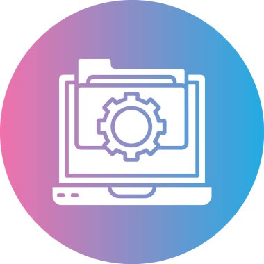 seo modern simgesinin vektör illüstrasyonu