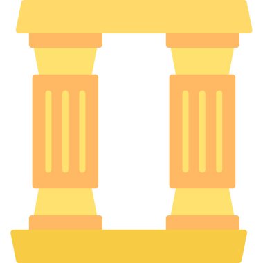 düz biçimli sütun simgesi