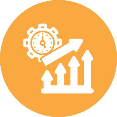 Modern bir saatin vektör çizimi