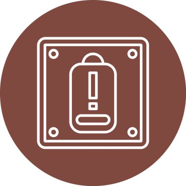 Vektör illüstrasyonu, simge ögesi arkaplanı