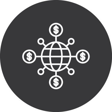 Vektör Genel Ağ simgesi