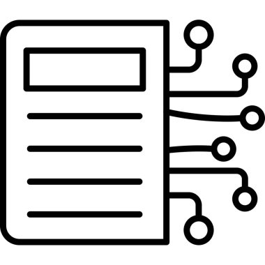 bilgisayar veri sunucu simgesi