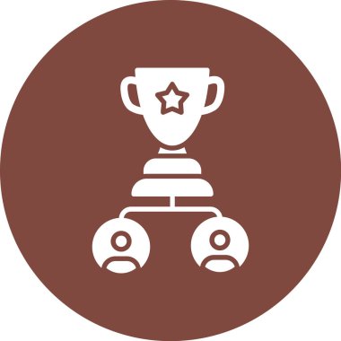 kupa simgesi vektör illüstrasyonu