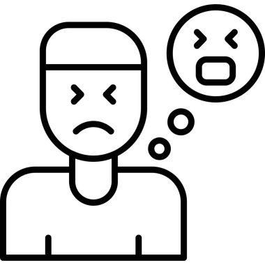 Avatar Adam üzgün simgesi